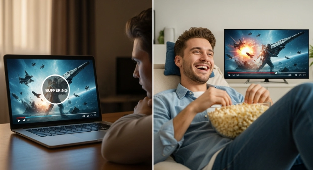 iptv hängt ständig