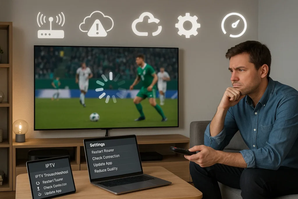iptv hängt trotz schnellem internet