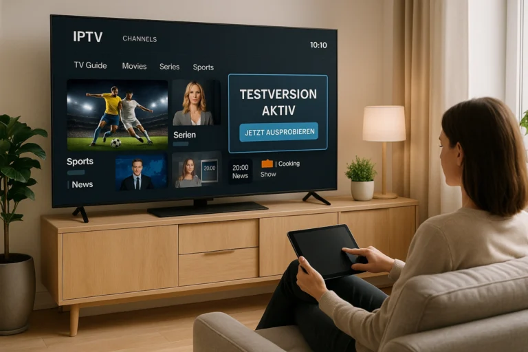 IPTV Testversion – Jetzt modernes IPTV erleben
