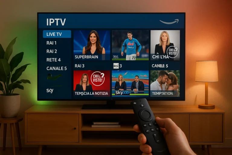 Amazon Fire TV Stick italienische Sender – IPTV erleben