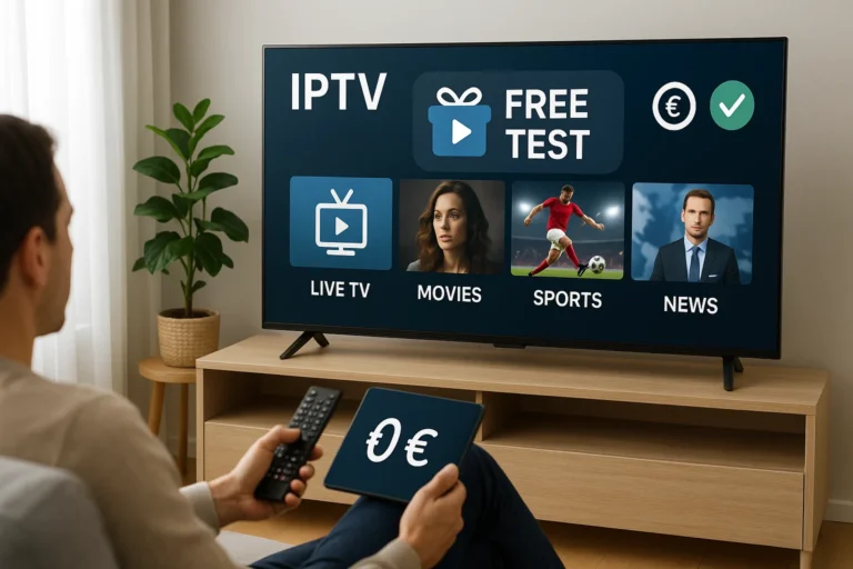 IPTV Free Test – Jetzt kostenlos modernes IPTV testen
