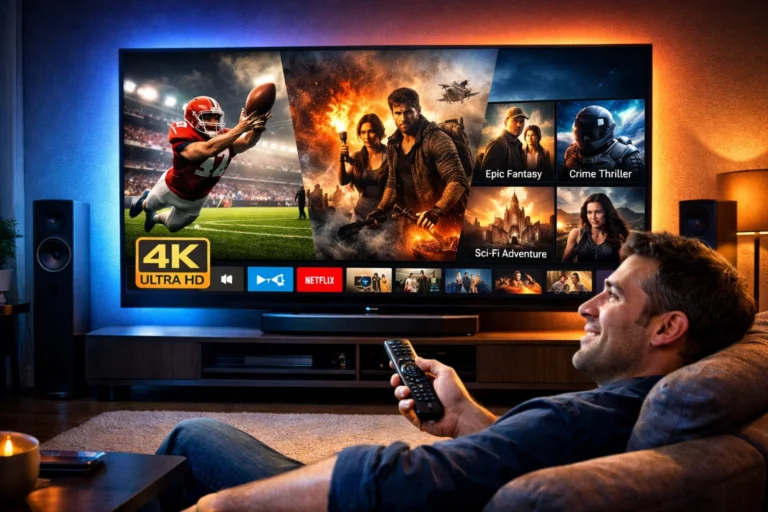 4K IPTV in bester Qualität – Fernsehen neu erleben