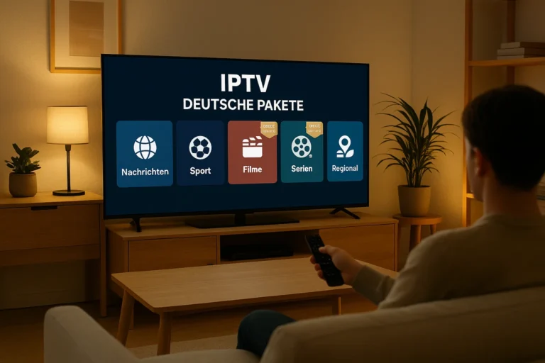 Deutsch IPTV Pakete – Die beste Senderauswahl für Sie