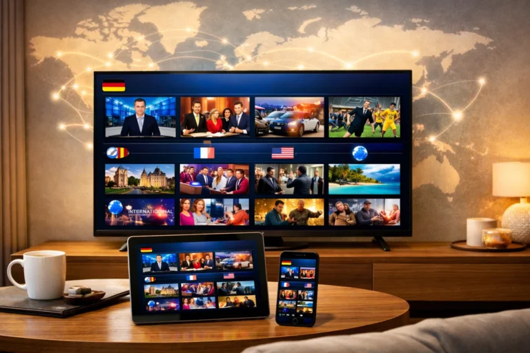 Die besten IPTV Anbieter für deutsche und internationale Sender