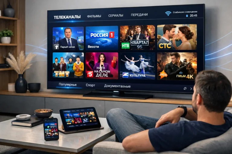 IPTV für russische TV-Sender – klar, stabil und modern