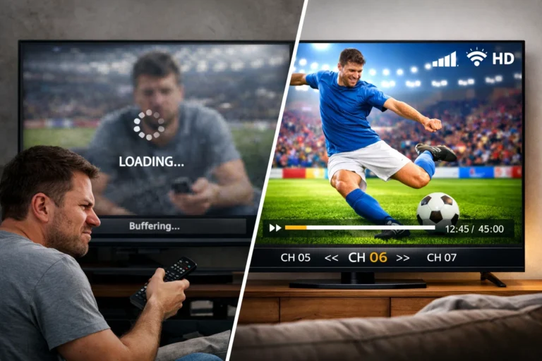 iptv hängt immer wieder