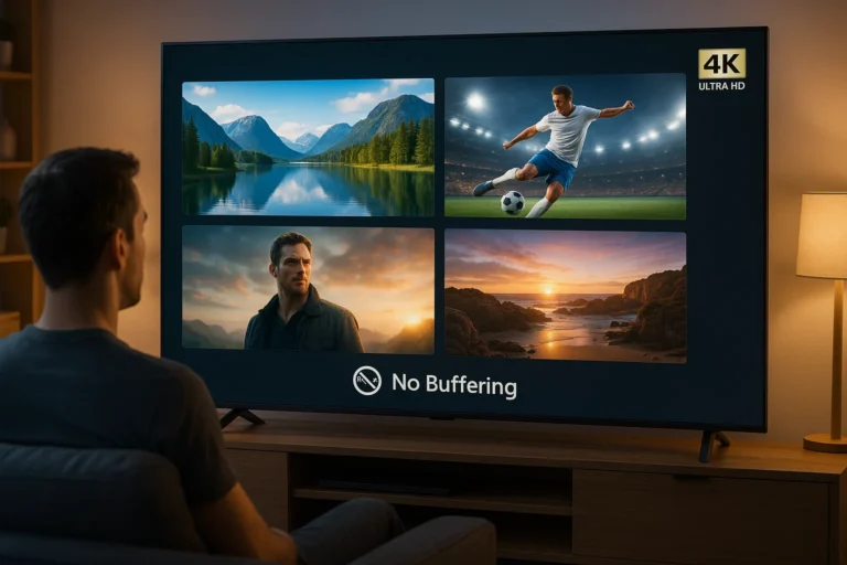 IPTV in 4K erleben – Ultra-HD Streaming ohne Buffering